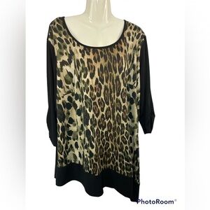 ALYX Leopard Print Blouse, plus sized.